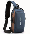 Men's Waterproof Anti-Theft Motorcycle Chest Bag