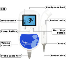 Load image into Gallery viewer, Fetal Doppler | Baby Heart Beat Monitor