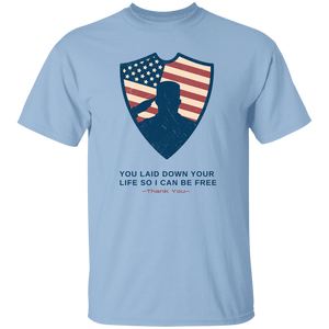 Thank You Military Service Women and Men-Dark Font-Front