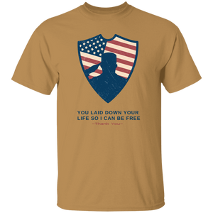 Thank You Military Service Women and Men-Dark Font-Front