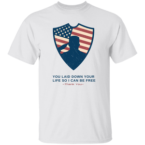 Thank You Military Service Women and Men-Dark Font-Front