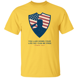 Thank You Military Service Women and Men-Dark Font-Front