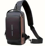 Men's Waterproof Anti-Theft Motorcycle Chest Bag